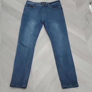 Jackson & Driggs jeans mens 32 x 32 straight stretch blue